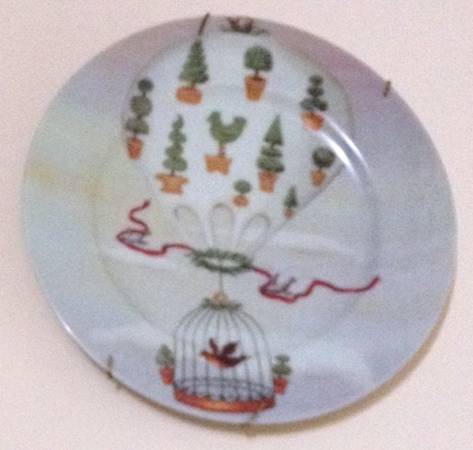 Fantasy Balloons Dessert/Pie Plate