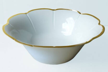 Margaux Gold 9" Salad Serving Bowl