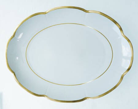 Margaux Gold 15" Oval Serving Platter