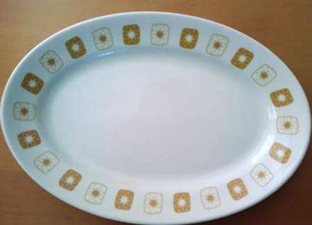 ROJ296 12" Oval Serving Platter