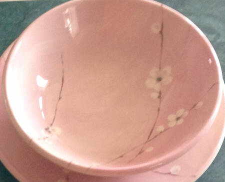 RST215 Pink Coupe Cereal Bowl