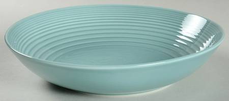 Maze Teal 9" Individual Pasta Bowl