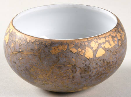 Gold Fire 3" Round Box No Lid