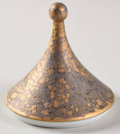 Gold Fire Lid for 3" Round Box