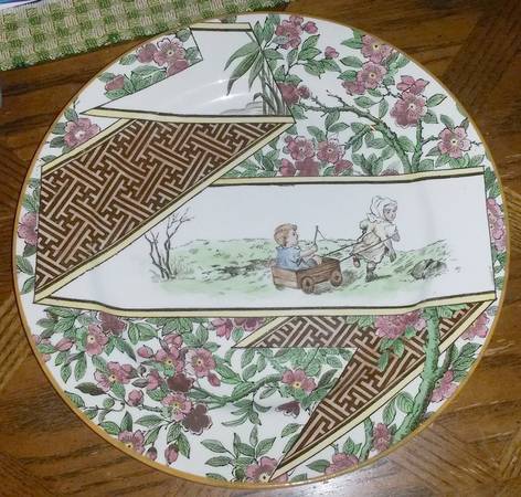 Pastimes Dinner Plate