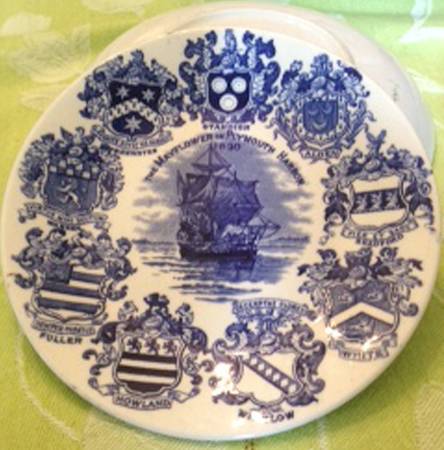 Mayflower Families Dinner Plate