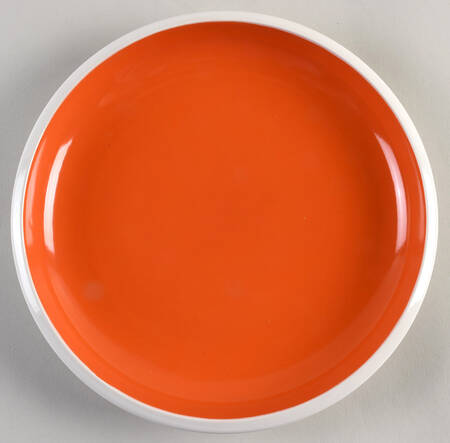 Rise Orange Salad Plate