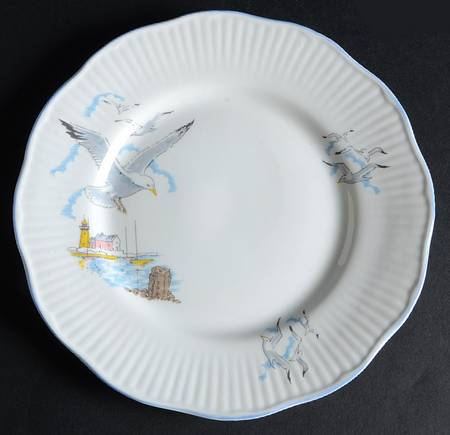 Seagull (Scalloped) Salad Plate