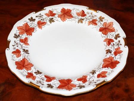 Maple Leaf Red Gold by Royal Crown Derby