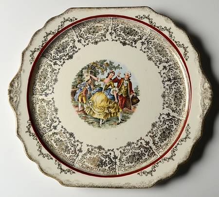 RYL368 Handled Cake Plate