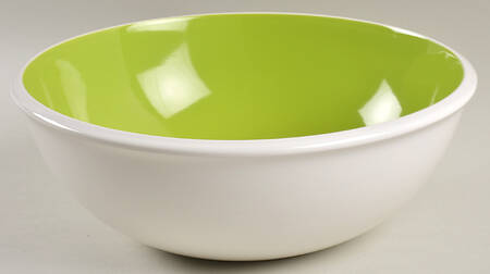 Rise Green 10" Round Serving Bowl