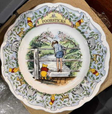 Winnie the Pooh Collection (Scall Salad Plate