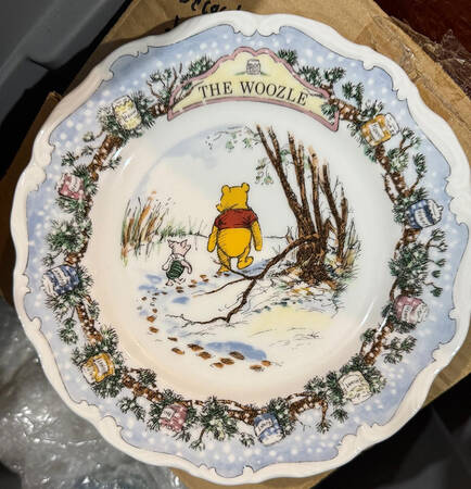 Winnie the Pooh Collection (Scall Salad Plate