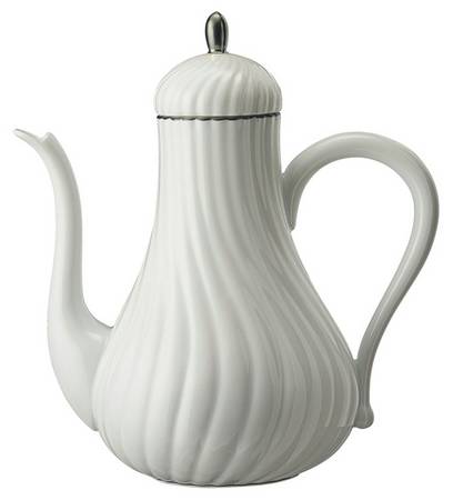 Atlantide Platinum Tea/Coffee Pot & Lid