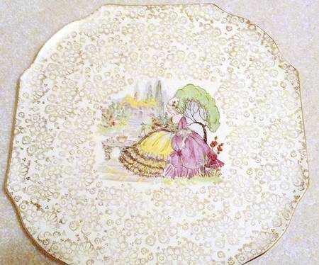 4674 Square Salad Plate