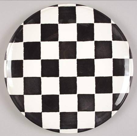 Chequers Dinner Plate