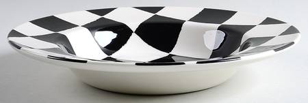 Chequers Large Rim Soup Bowl