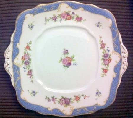 ROA281 Handled Cake Plate