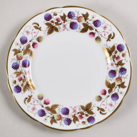 Golden Bramble Bread & Butter Plate