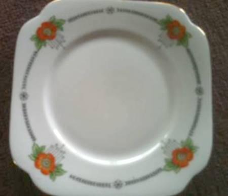 Melita Square Salad Plate