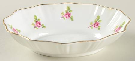 Scattered Rose Oval Sweet Meat Dish