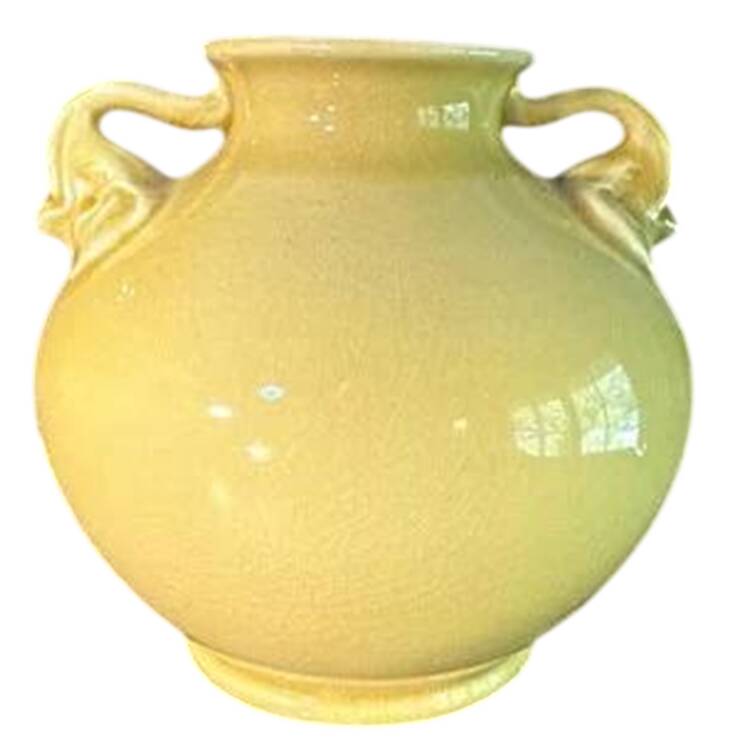 Art Pottery 6" Handled Vase