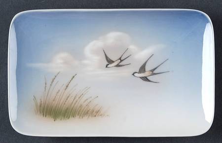 Swallows 6" Rectangular Ashtray