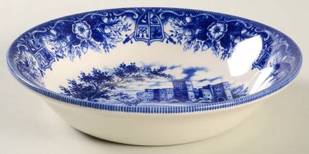 Monarch of the Castle Blue Coupe Cereal Bowl