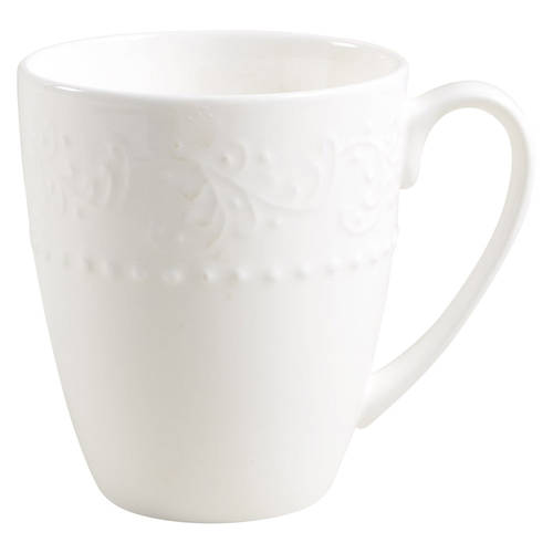 Scroll Hobnail Mug