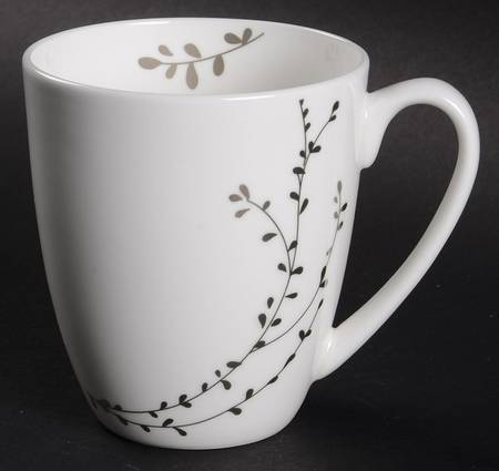 Floral Blossom Platinum Mug