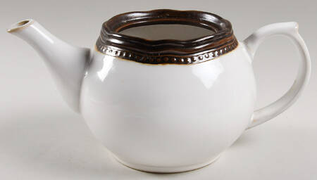 Cortona Metallic Teapot No Lid