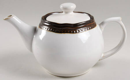 Cortona Metallic Teapot & Lid