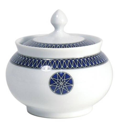 Blue Star Sugar Bowl & Lid