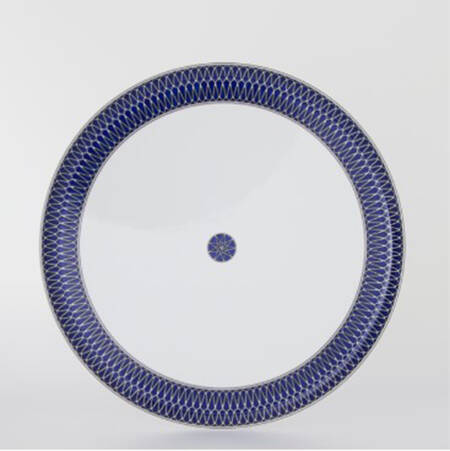 Blue Star 11" Deep Round Platter