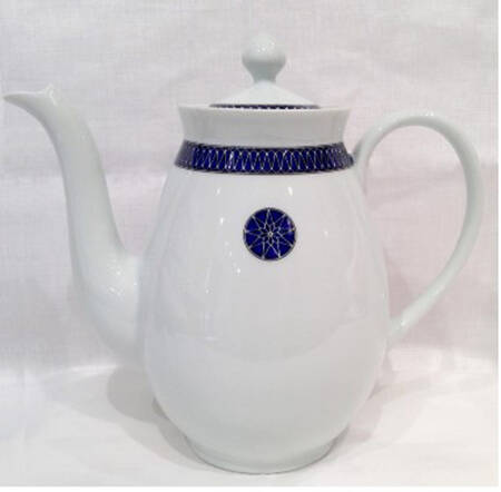 Blue Star Coffee Pot & Lid