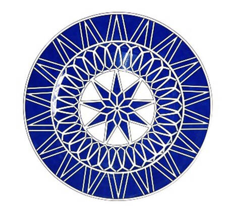 Blue Star 11" Chop Plate (Round Platter)