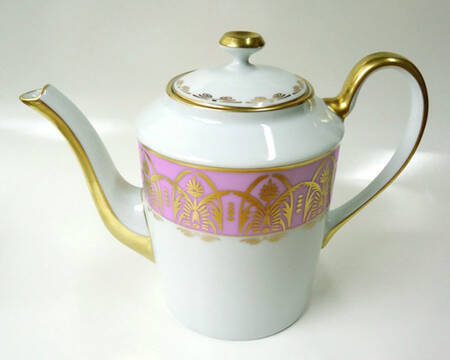 Oasis Purple Teapot & Lid