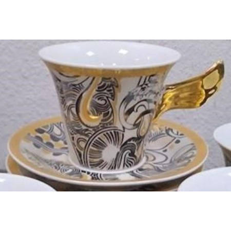 R2987 Flat Demitasse Cup & Saucer Set