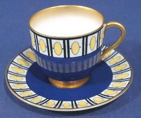 C2183 Footed Demitasse Cup & Saucer Set