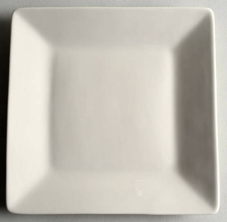 White Salad Plate