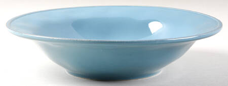 Cucina Agave Blue 10" Round Vegetable Bowl