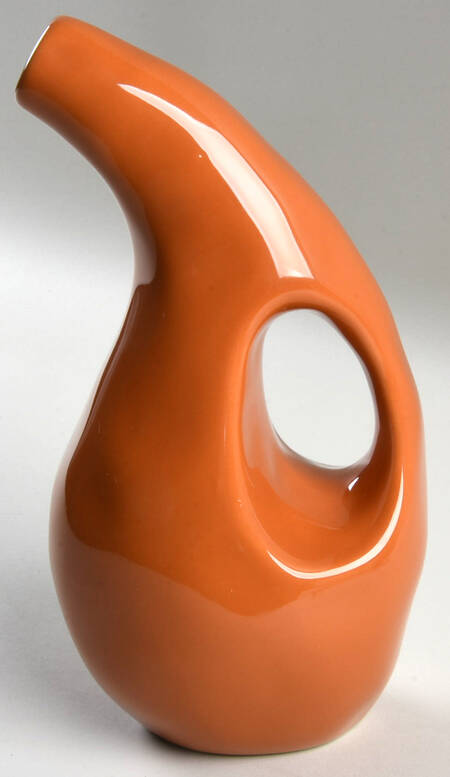 Cucina Pumpkin Orange Oil Jar No Drizzle Spout