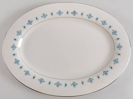 Allure 14" Oval Serving Platter