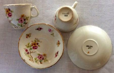 RSN25 Flat Demitasse Cup & Saucer Set