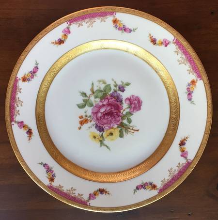 King's Rose (White, Encrusted) by Rosenthal - Continental