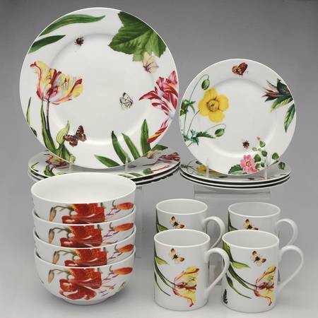 Floral Haven 16 Piece Set