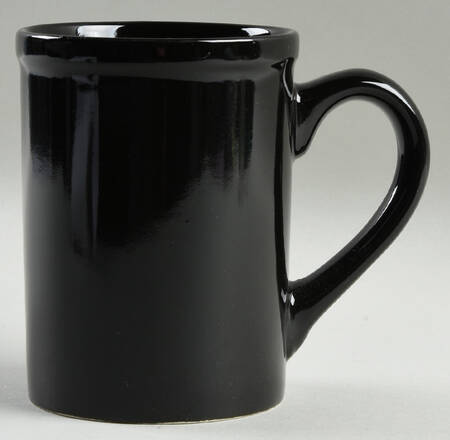Solid Black Mug