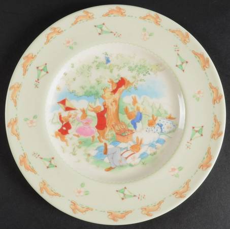 Bunnykins Fly a Kite by Royal Doulton