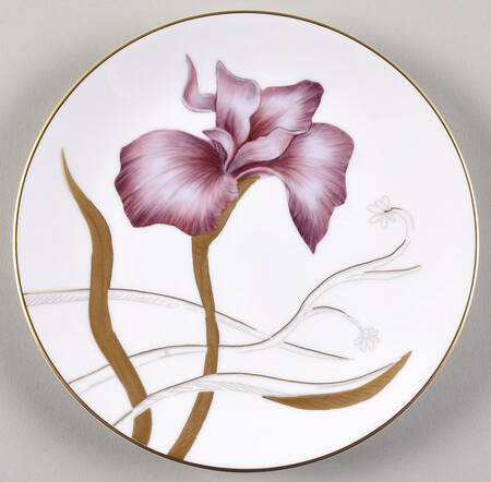 Flora Salad Plate