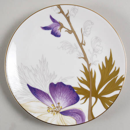 Flora Salad Plate